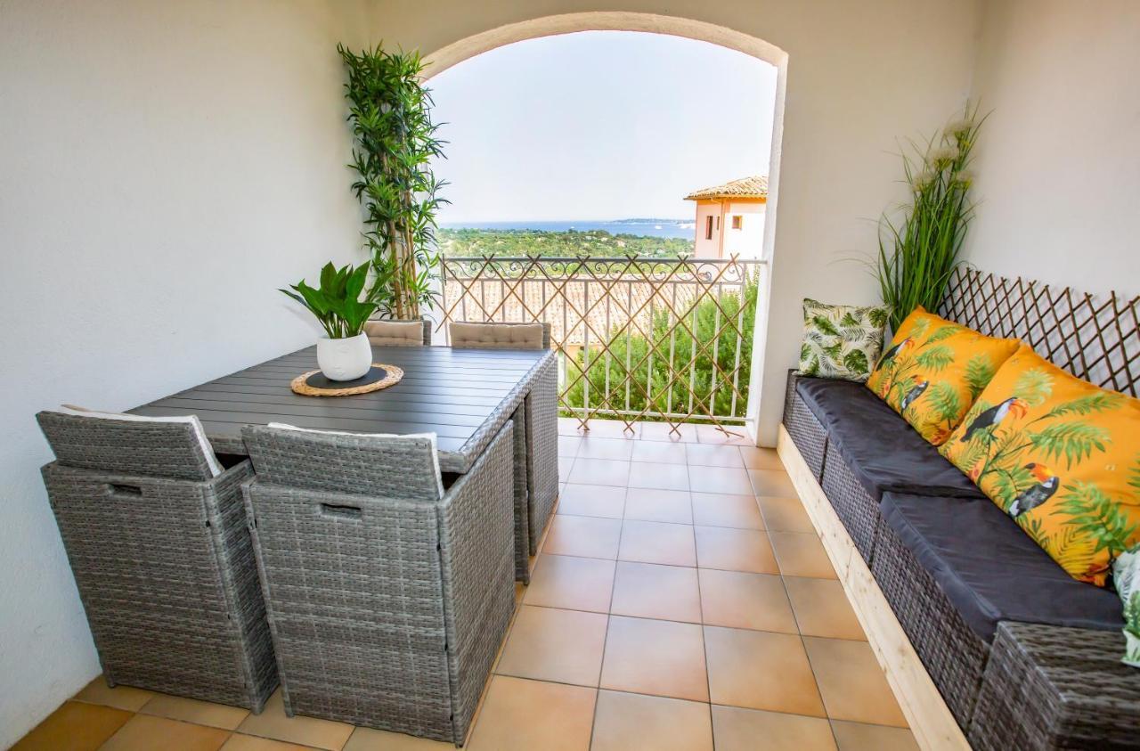 Le Tropik, Panoramic Sea View, Holiday Resort Grimaud Kültér fotó